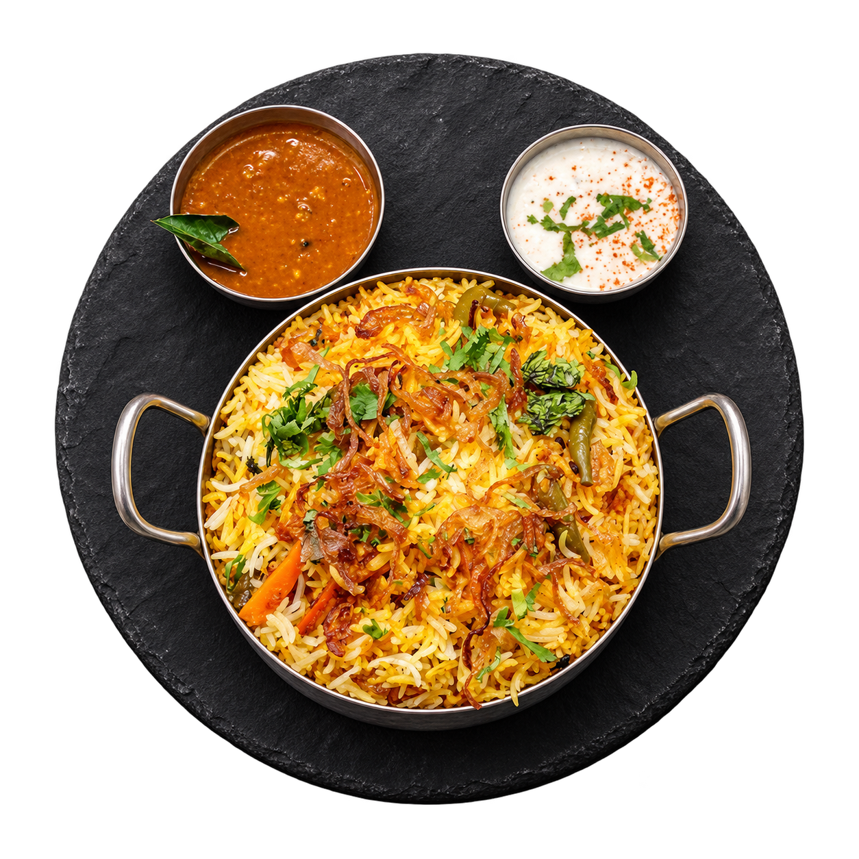 Biryani pot overhead